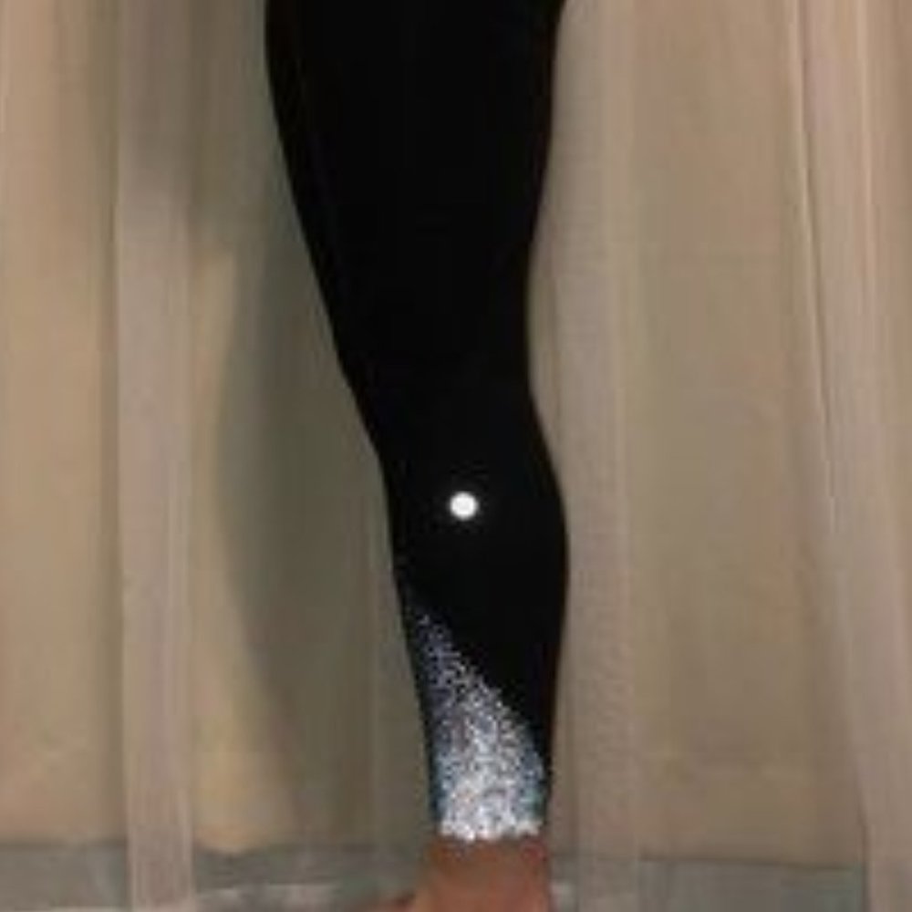 🍋 Lululemon 🍋 Tight Stuff Tight II  Black *WORN ONCE* Size 4